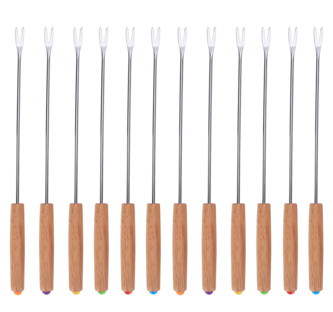 Emberquo™ GrillPro Skewer Set – 12 Piece Stainless Steel BBQ Skewers